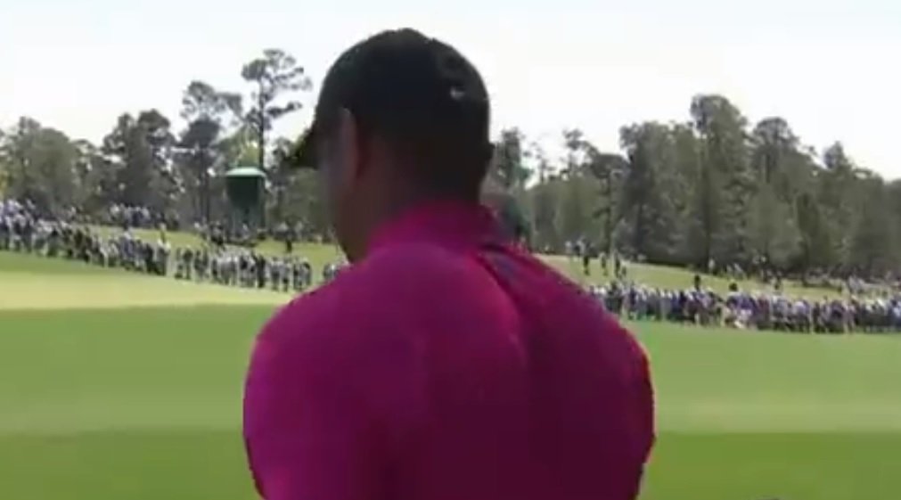  Tiger Woods Participates in the Masters Golf Tourney – Drops an F-Bomb (VIDEO)