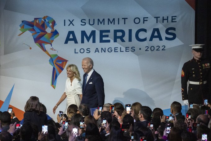  Joe And Jill Biden Chew Out Press at Summit of the Americas