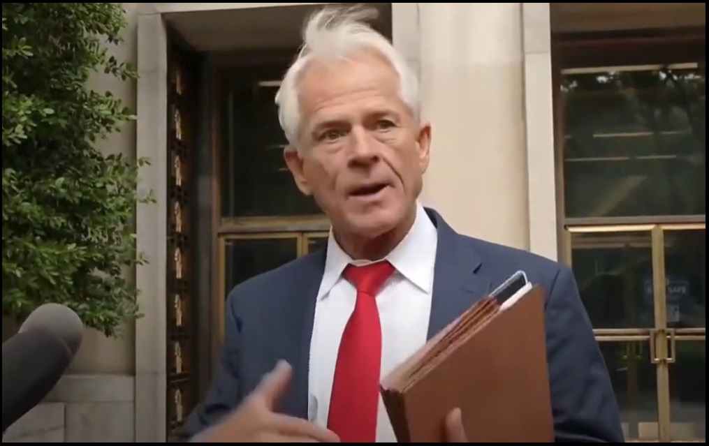  Former Trump Official Peter Navarro Handcuffed and Put in Leg Irons by FBI, Joe Biden State Police Force