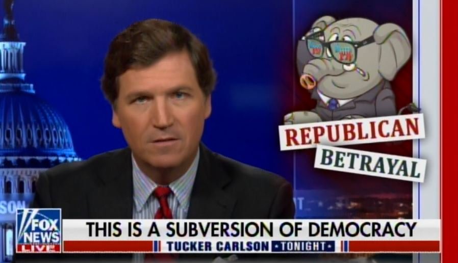  “This Level of Disconnection From Voters Is Dangerous” – MUST SEE: Tucker Carlson Destroys Dirtbag Repubican Lawmakers for Pushing Joe Biden’s Radical Agenda —