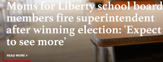  Moms for Liberty school board members fire superintendent after winning election: ‘Expect to see more’