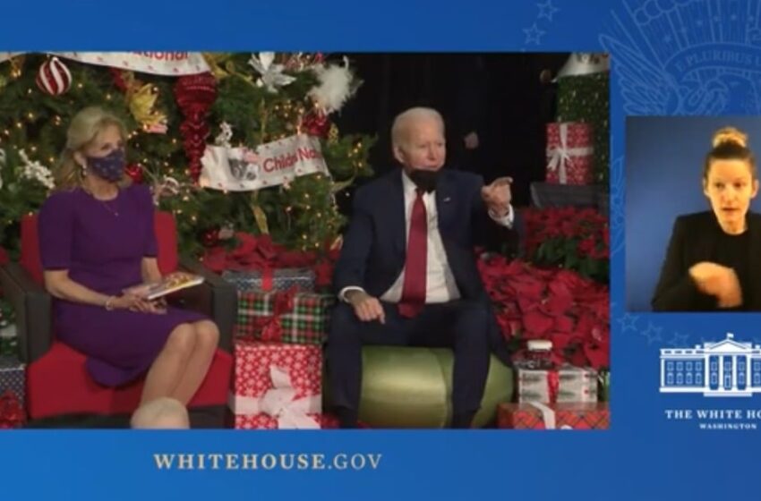  “Oh Ya, She’s Working It” – Joe Biden Creeps on Little Girl During Holiday Visit to Children’s National Hospital (VIDEO)