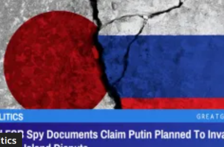 Leaked FSB Spy Documents Claim Putin Planned To Invade Japan Over Island Dispute