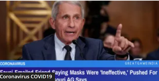  Fauci Emailed Friend Saying Masks Were ‘Ineffective,’ Pushed For Mandates Anyway, Missouri AG Says