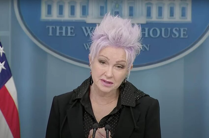  Singer Cindy Lauper Celebrates Joe Biden Signing the Respect For Marriage Act: “We can rest easy tonight”