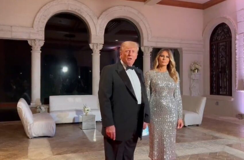  President Trump Responds to the DOJ and FBI Weaponization Against Him at Mar-a-Lago New Year’s Eve Party (VIDEO)