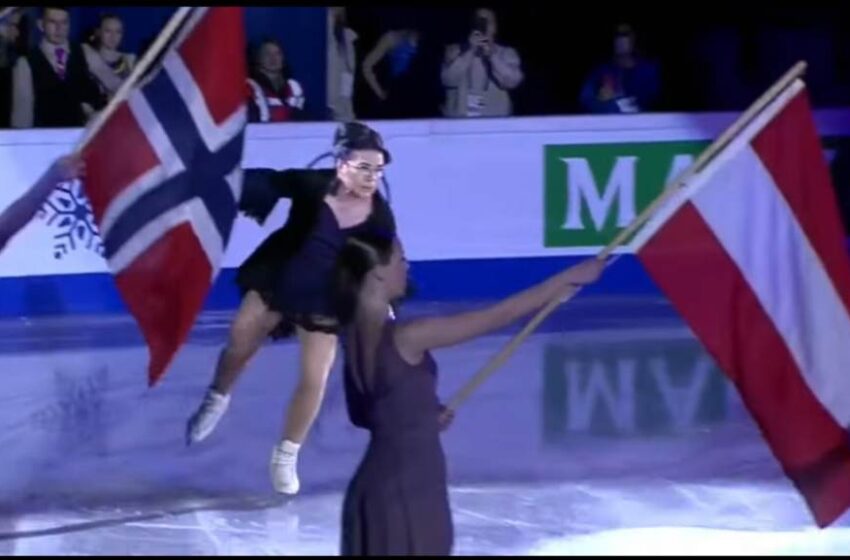  Stunning Performance by Trans Figure Skater at Opening Ceremony of the European Figure Skating Championships Goes Viral (Video)