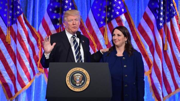  Trump Congratulates Ronna McDaniel After She Wins Contentious Election For RNC Chair