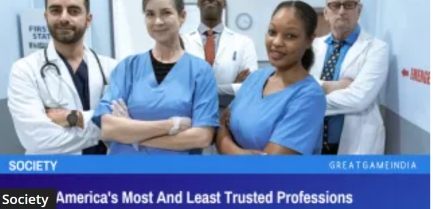  List Of America’s Most And Least Trusted Professions