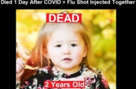 COVID + Flu Shots A Deadly Combo