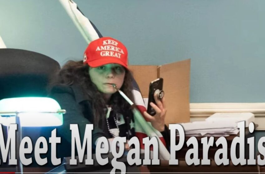  NEVER FORGET: Megan Paradise, the Ray Epps Female Clone, Caught on Megaphone Directing Trump Supporters to US Capitol, Broke into Pelosi’s Office, Filmed the Room, Has Not Been Arrested