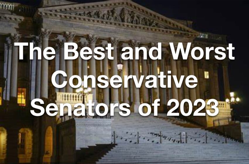  The Best and Worst Conservative Senators of 2023