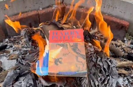 Trans Activists Burn Harry Potter Books (VIDEO)