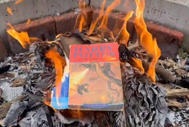  Trans Activists Burn Harry Potter Books (VIDEO)