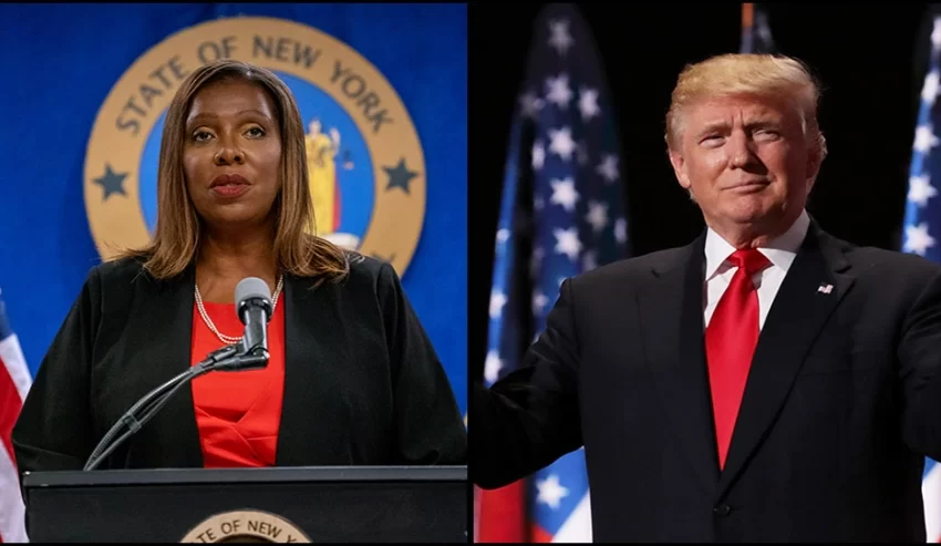  Trump Answers Questions For 7 Hours During Deposition in Legal Battle with NY AG Letitia James