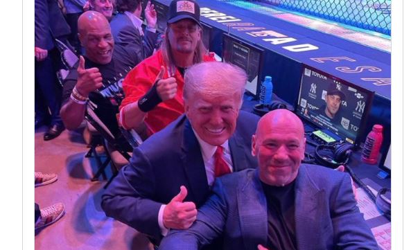  President Trump Cheered At UFC Miami Event, Crowd Breaks Into “USA! USA!” Chant (VIDEO)