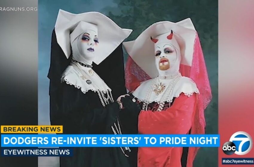  Los Angeles Dodgers Attempt to Pander to Christians After Inviting Anti-Catholic Trans Nuns to Pride Night – Fans Respond
