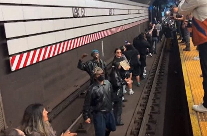  INSANE: Leftists in New York City Protesting for Jordan Neely Block Subway Tracks (VIDEO)