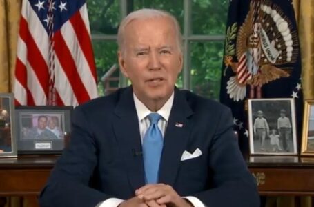 Joe Biden Addresses Nation While Seated in Chair in First Public Appearance Since Taking Massive Fall (VIDEO)