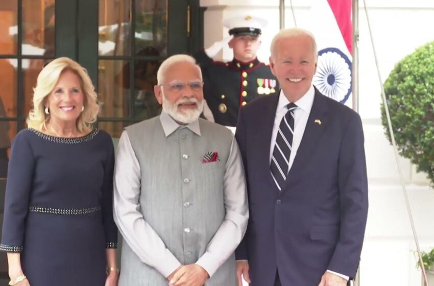  AWKWARD: Joe Biden Grabs Indian Prime Minister Modi’s Hand, Leads Him to Dr. Jill (VIDEO)