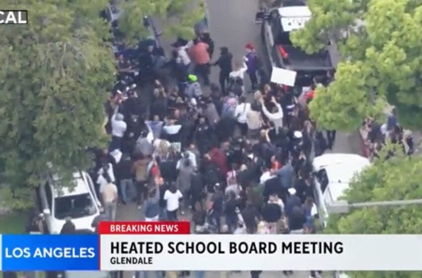  Armenian Men Beat the Crap Out of Antifa and Far-Left Protestors Outside Glendale, CA School Board Meeting About Pride Events (VIDEO)