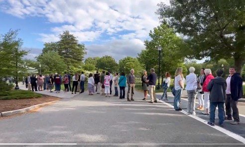  Biden In Trouble: Huge Line of People Wait to Watch RFK Jr (Video)