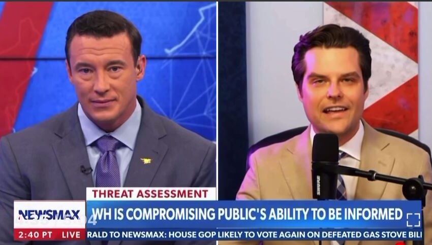  Matt Gaetz on Jack Smith Witch Hunt: “It’s Obviously Weaponization of our Justice System – Joe Biden Has Had Classified Documents at His Place Since 1974” (VIDEO)