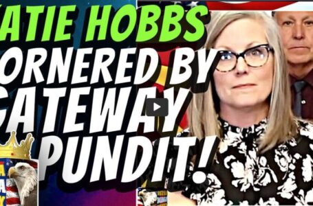 EPIC! ULTRA MAGA PARTY PRESENTS: The Gateway Pundit’s Jordan Conradson Confronting Katie Hobbs on Election Fraud (VIDEO)