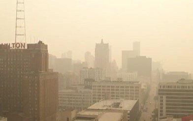  Chicago and Detroit Get Hit With Thick Smoke Causing Air Quality to Reach Dangerous Levels