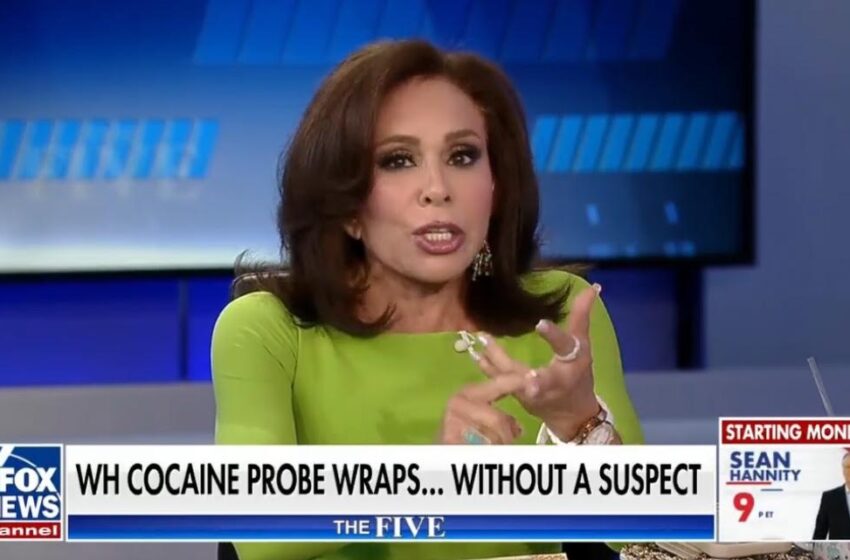  “It’s About a Biden Cover-Up!” – Judge Jeanine Pirro Goes Off Over White House Cocaine Scandal (VIDEO)