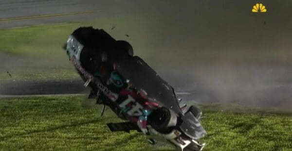  Wild! NASCAR Driver Ryan Preece Flips Over 10 Times In Violent Crash and Walks Away (VIDEO)