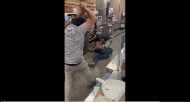  WATCH: California 7-Eleven Workers Beat the Tar Out of Man for Stealing and Threatening to Shoot Them