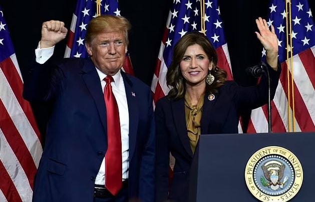  South Dakota Governor Kristi Noem Says She’d Consider Being Trump’s VP if He Asked Her (VIDEO)