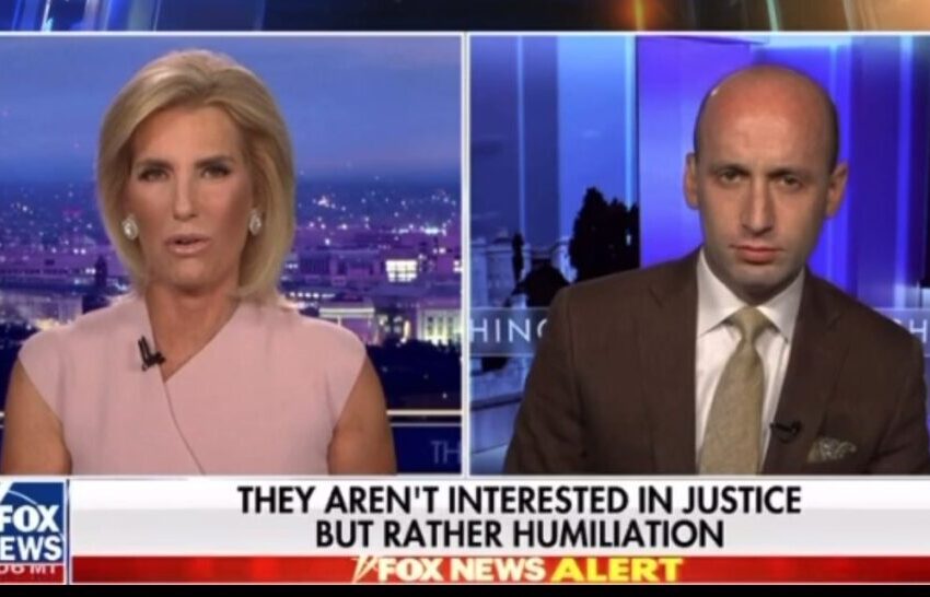  Stephen Miller: “This Is a Truly Authoritarian Ideology from the Left That We Are Seeing in America Today – They’re Laying Out the Template to Criminalize Speech” (Video)