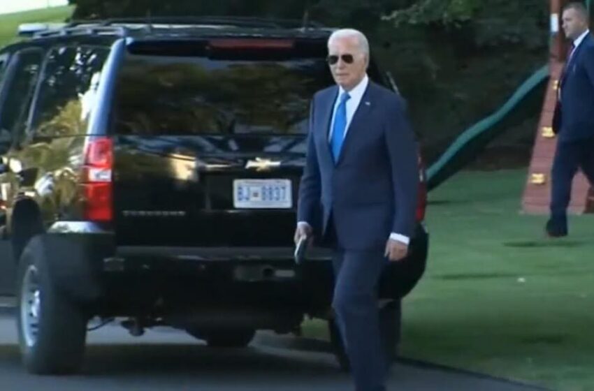  Biden Takes No Questions as He Retreats to Delaware for Another Vacation (VIDEO)