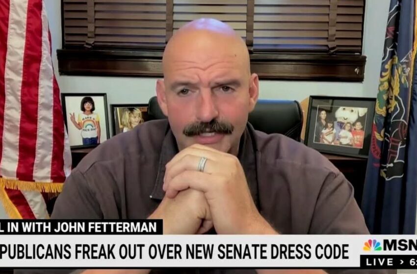  “She Runs on More and More Ding-a-Ling” – Fetterman Speaks Complete Gibberish as He Takes Shot at Marjorie Taylor Greene (VIDEO)