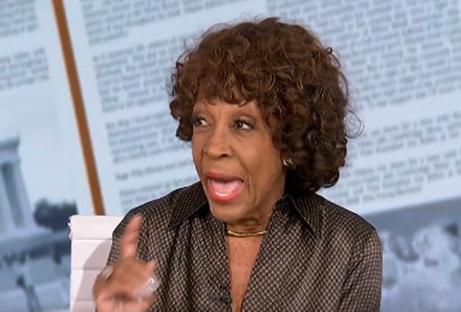  Bitter, Hateful Rep. Maxine Waters Claims Republicans Want to ‘Destroy America’ (VIDEO)
