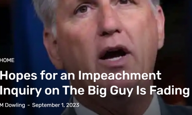  Hopes for an Impeachment Inquiry on The Big Guy Is Fading