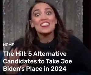  The Hill: 5 Alternative Candidates to Take Joe Biden’s Place in 2024