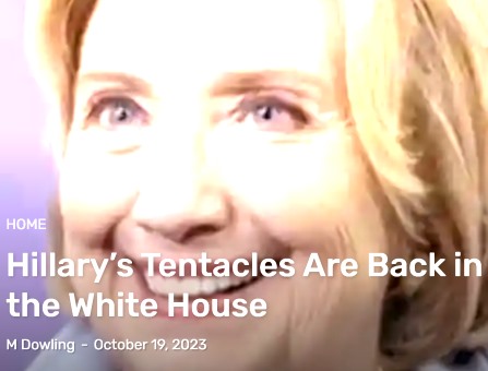  Hillary’s Tentacles Are Back in the White House