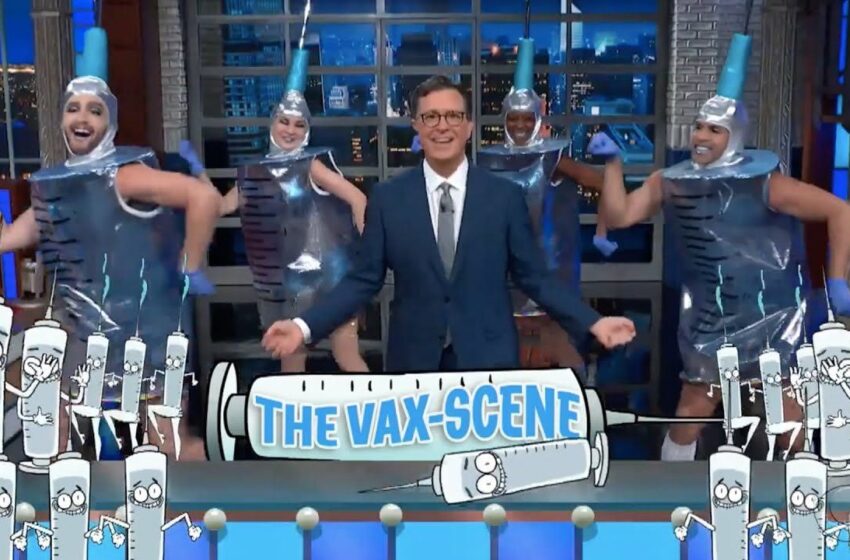  The Late Show Shut Down Last Week as Ultra-Vaxxed Stephen Colbert Dealt With Third Round of Covid