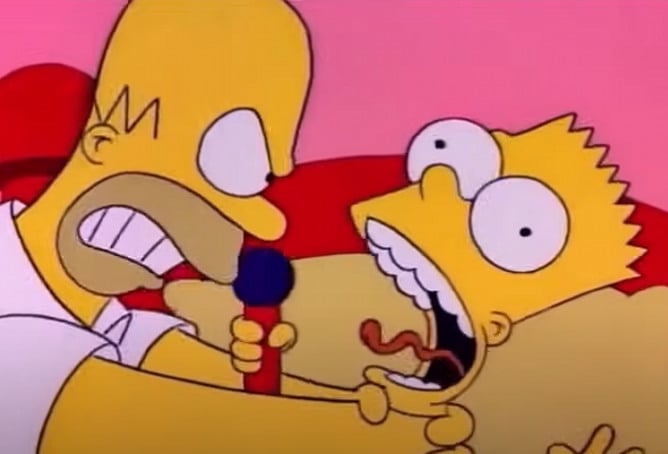  REPORT: The Simpsons Will No Longer Show Homer Strangling Bart Because ‘Times Have Changed’