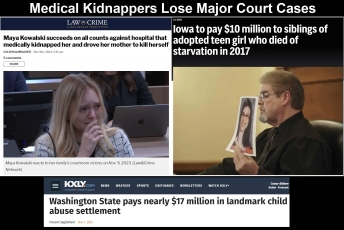  Medical Kidnappers Lose Major Court Battles but Child Trafficking  but Child Trafficking through Child Welfare Continues