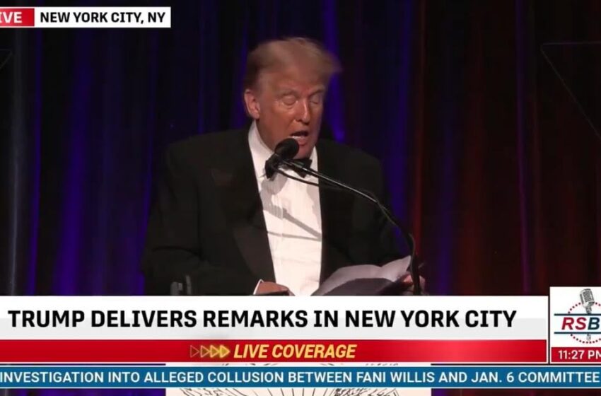  Crowd Roars After President Trump Reads “The Snake” During Speech at New York Young Republican’s Club 111th Gala (VIDEO)