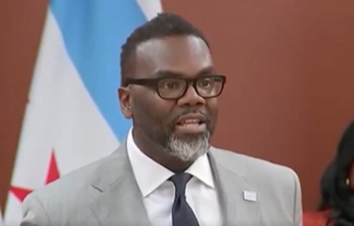  Chicago Mayor Brandon Johnson Calls for Reparations as a Way to Reduce Violent Crime (VIDEO)
