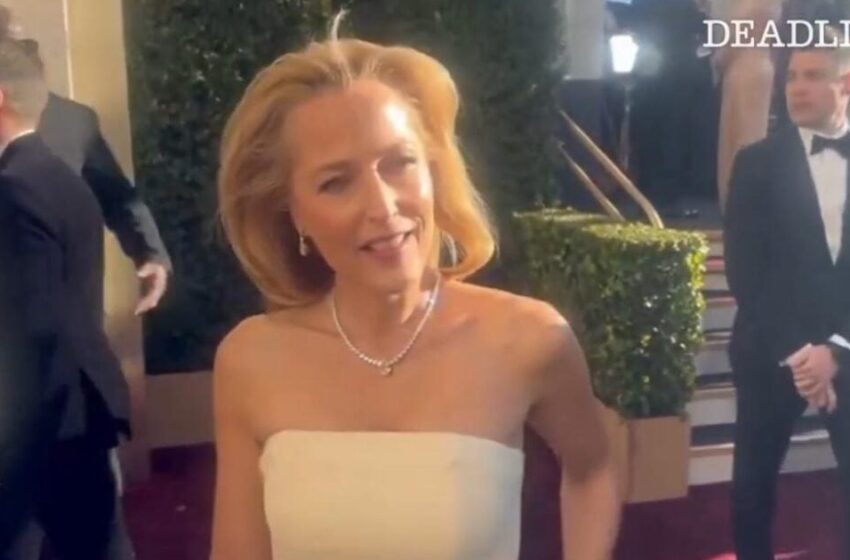  Hollywood Actress Wears Gown Embroidered with Vaginas to Golden Globes to Protest Abortion Restrictions (VIDEO)