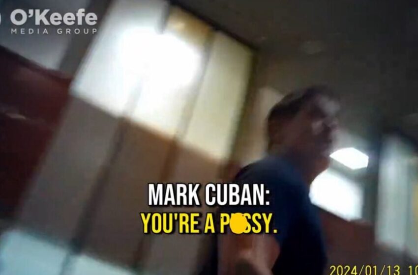  UPDATE – HERE IT IS: James O’Keefe TRIGGERS Woke Maniac Mark Cuban at Gym – Cuban: “YOU’RE A P*SSY!” (HILARIOUS VIDEO)