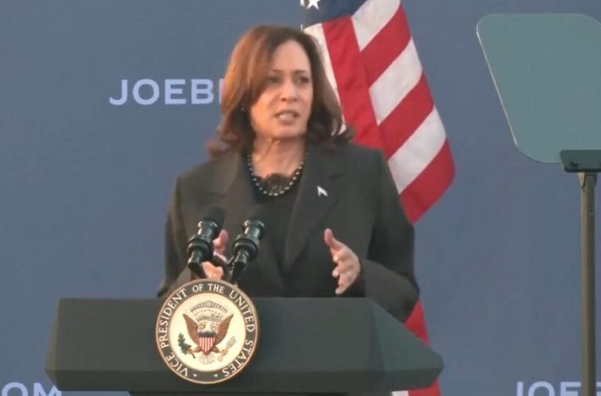  Kamala Harris Trashes Trump, Claims He will “Weaponize the Justice Department” If He Takes Back the White House Like Joe Biden Did (VIDEO)
