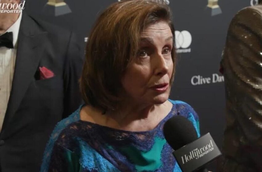  Pelosi Sounds Drunk at Clive Davis Pre-Grammy Gala (VIDEO)