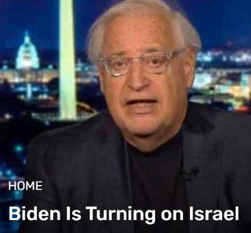  Biden Is Turning on Israel